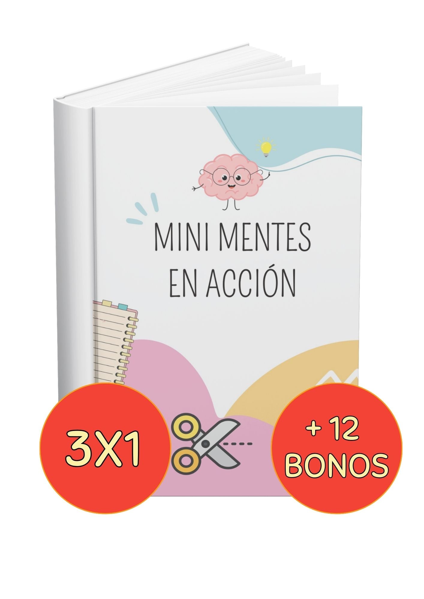 🧠 Mini Mentes en Acción 3x1 + 12 bonos de regalo 🎁